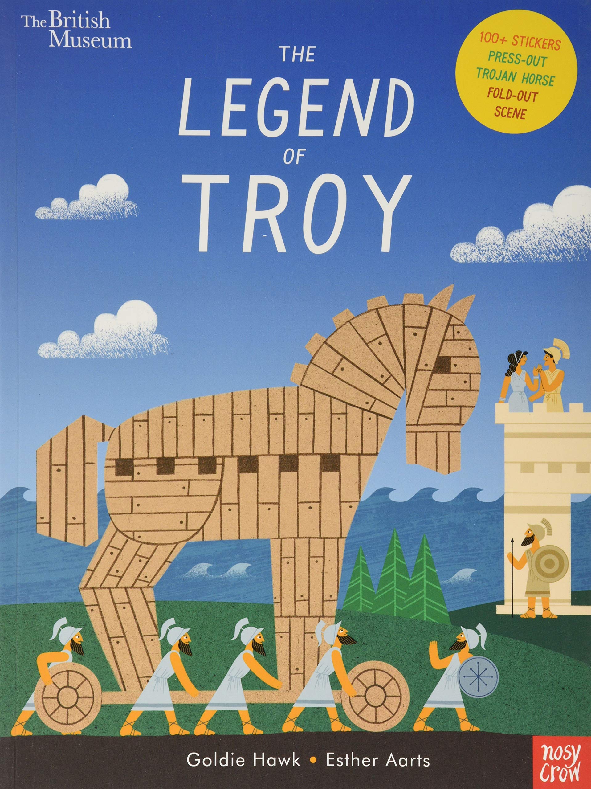 British Museum: The Legend of Troy by Goldie Hawk (Paperback Book)