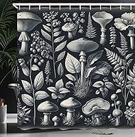 Vista 60 de Ambesonne - Colección de decoración, cortina para regadera de baño de poliéster