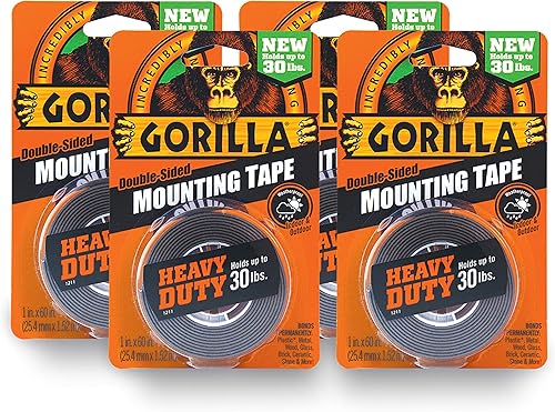 Miniatura 1 de Gorilla Cinta de montaje resistente, negro, 6055001-4