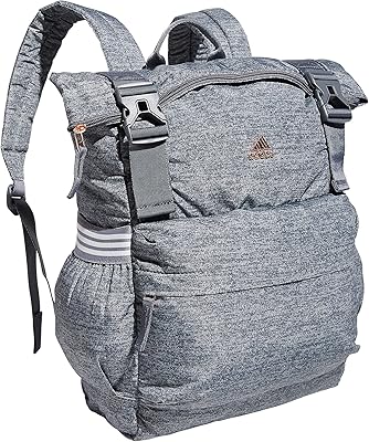 Women's YOLA 3 Sport Backpack, Jersey Onix Grey/Rose Gold/Grey, One Size