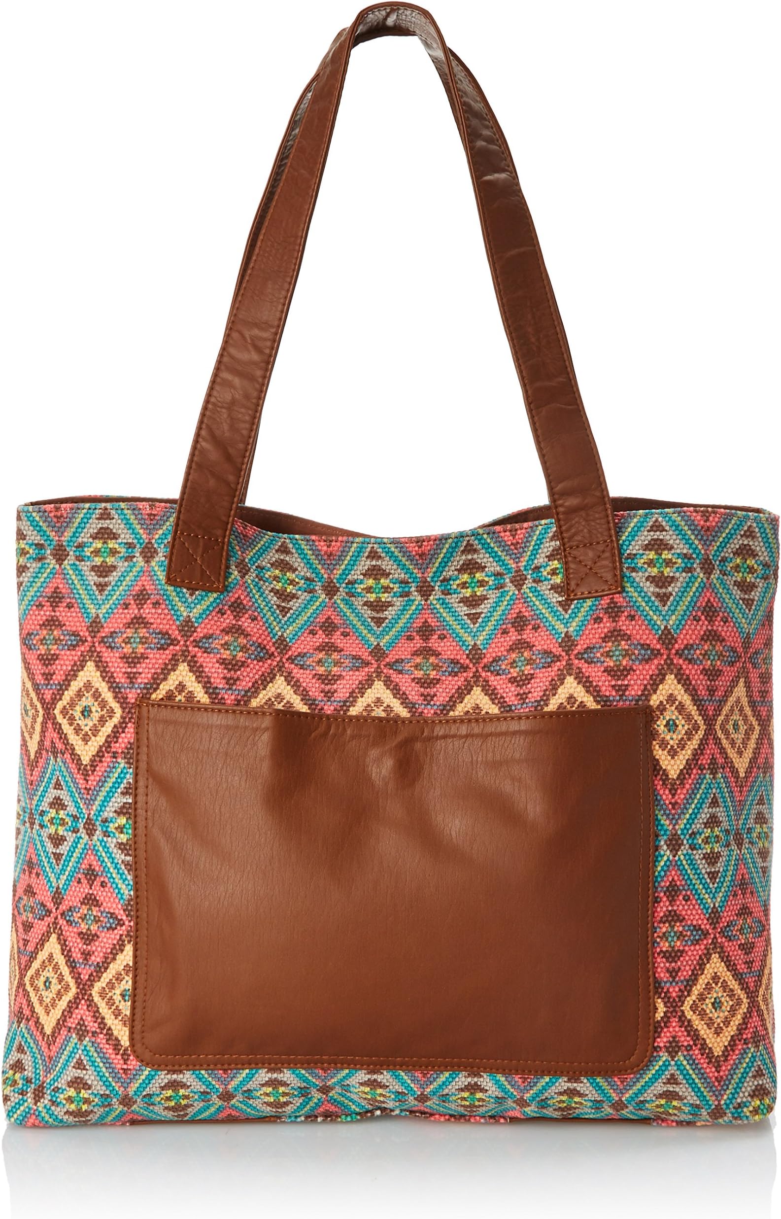 T-Shirt & Jeans Printed Tote Handbag