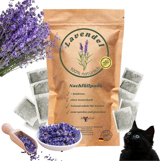 SNOOZYCAT® 10 almohadillas de recambio prémium - Lavanda y valeriana