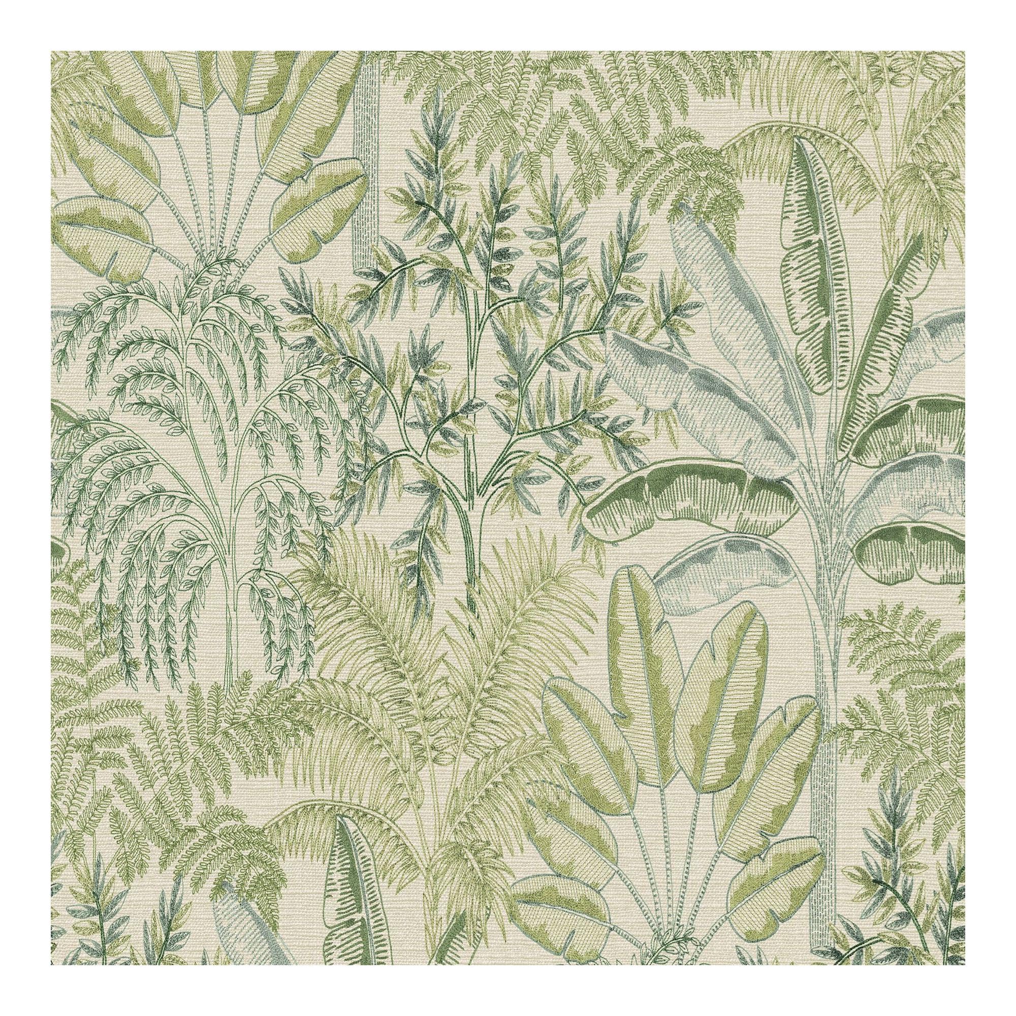 Superfresco Easy Unisex Green Intrigue Spring Wallpaper In | Size: 10000Mm_x_520mm