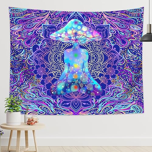 Miniatura 7 de Yieldeer Tapiz de chakras, tapiz espiritual, tapiz de meditación, tapiz para colgar en la pared, decoración del hogar para dormitorio, sala de