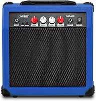 Vista 19 de LyxPro Amplificador de guitarra eléctrica de 60 vatios Combo de amplificador de estudio y escenario de estado sólido con altavoz de 10" de 4