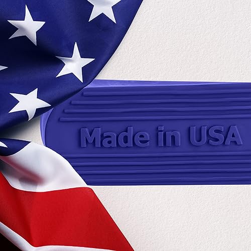 Miniatura 4 de Tope de puerta grande de goma fabricado en Estados Unidos, cuña de tope de puerta para alfombras, azulejos o suelos de concreto, topes de puerta