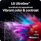 LG Monitor curvo para jogos 34G630A-B 34 polegadas Ultragear WQHD (3440 x 1440), 240Hz, 1ms, FreeSync Premium, DisplayHDR 400, alto-falante embutido, HDMI, DisplayPort, USB tipo-C, suporte inclinado — imagem 3