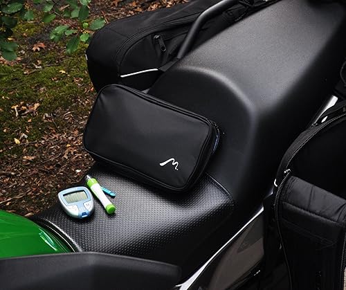 Miniatura 7 de Organizador de viaje para diabéticos, bolsa térmica con aislamiento con bolsa de hielo de 8 onzas incluida, bolsa médica para insulina, jeringas,