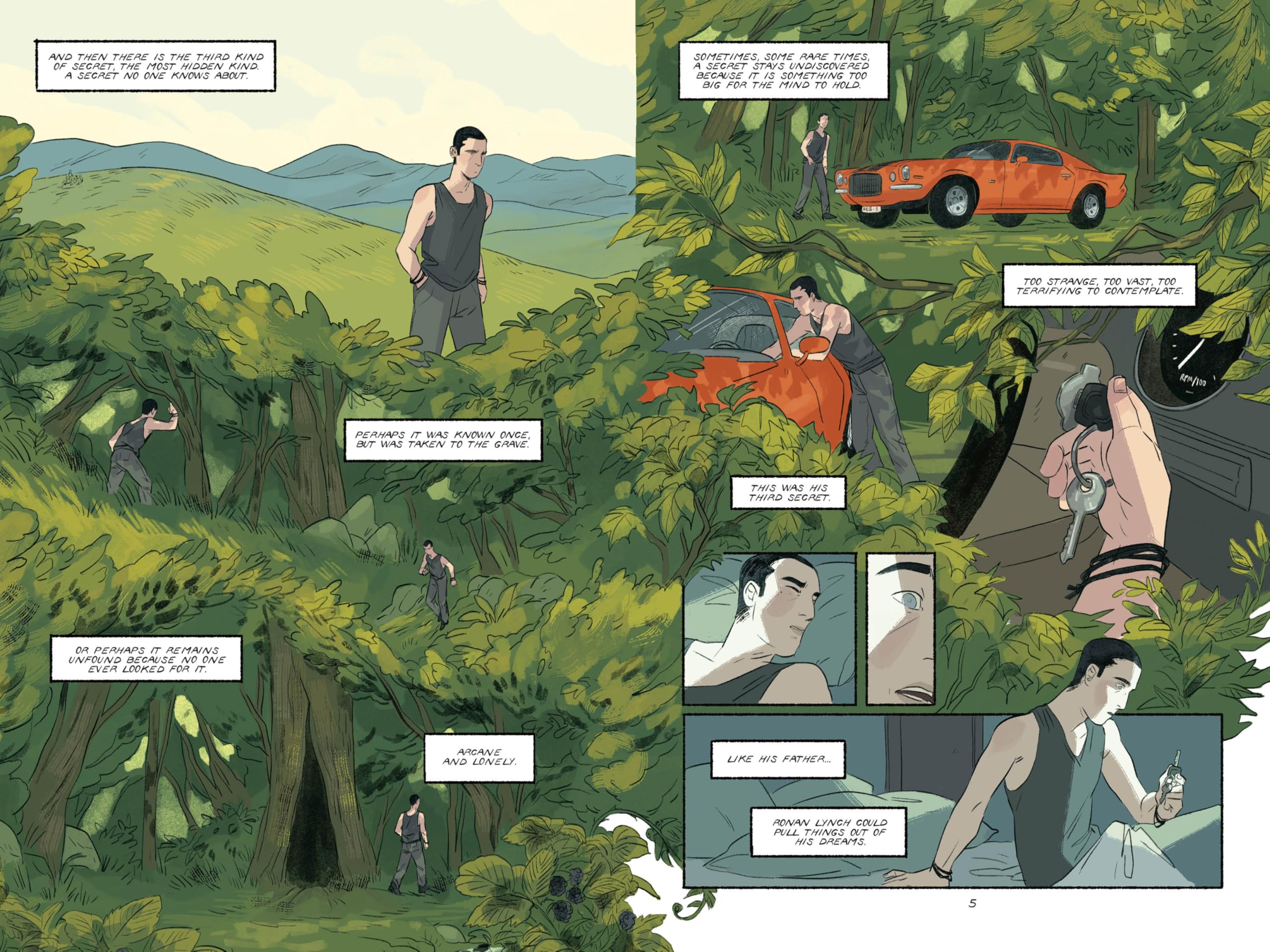 The Dream Thieves: the Graphic Novel (The Raven Cycle: the Graphic Novels, 2)
