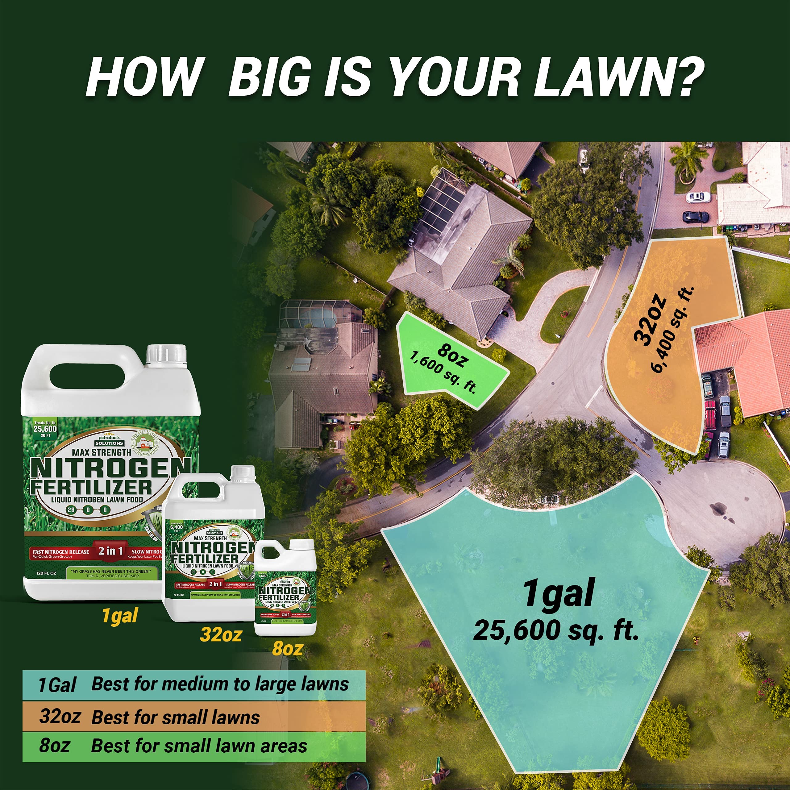 Buy PetraTools Liquid Nitrogen Fertilizer, 2800 High Liquid Nitrogen