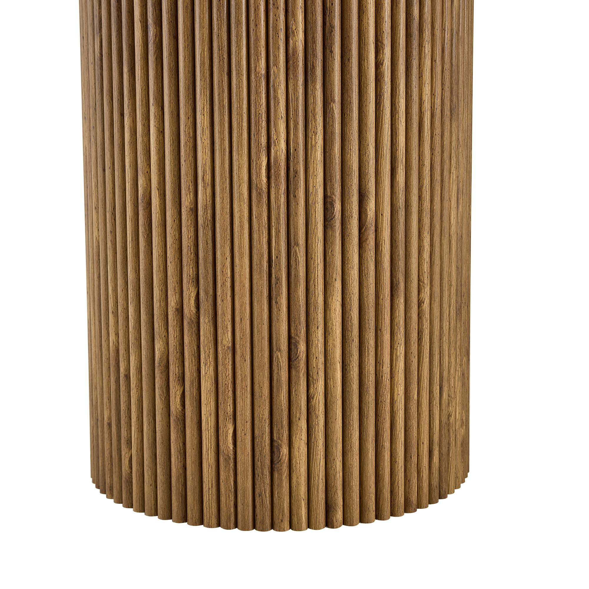 Generisch Tavolo da pranzo ovale per 6-8 persone in stile Wabi-Sabi Mid-Century