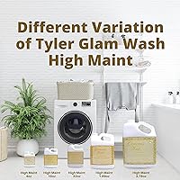 Vista 139 de Worldwide Nutrition Paquete: Tyler Candle Company Glamorous Wash Diva - Detergente líquido para ropa - Detergente para ropa Diva lavable a mano y a