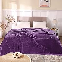 Vista 501 de BEDELITE Fleece Blanket White Throw Blanket for Couch & Bed, Luxury Plush Cozy Fuzzy Blanket 50" x 60", Super Soft Warm Lightweight Throw Blanket