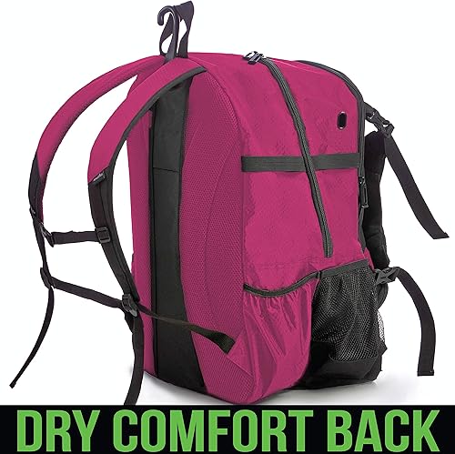 Miniatura 4 de Athletico Advantage Bolsa de béisbol  Mochila de béisbol con soporte externo para casco para béisbol, T-Ball y Softbol Equipo y equipo para jóvenes