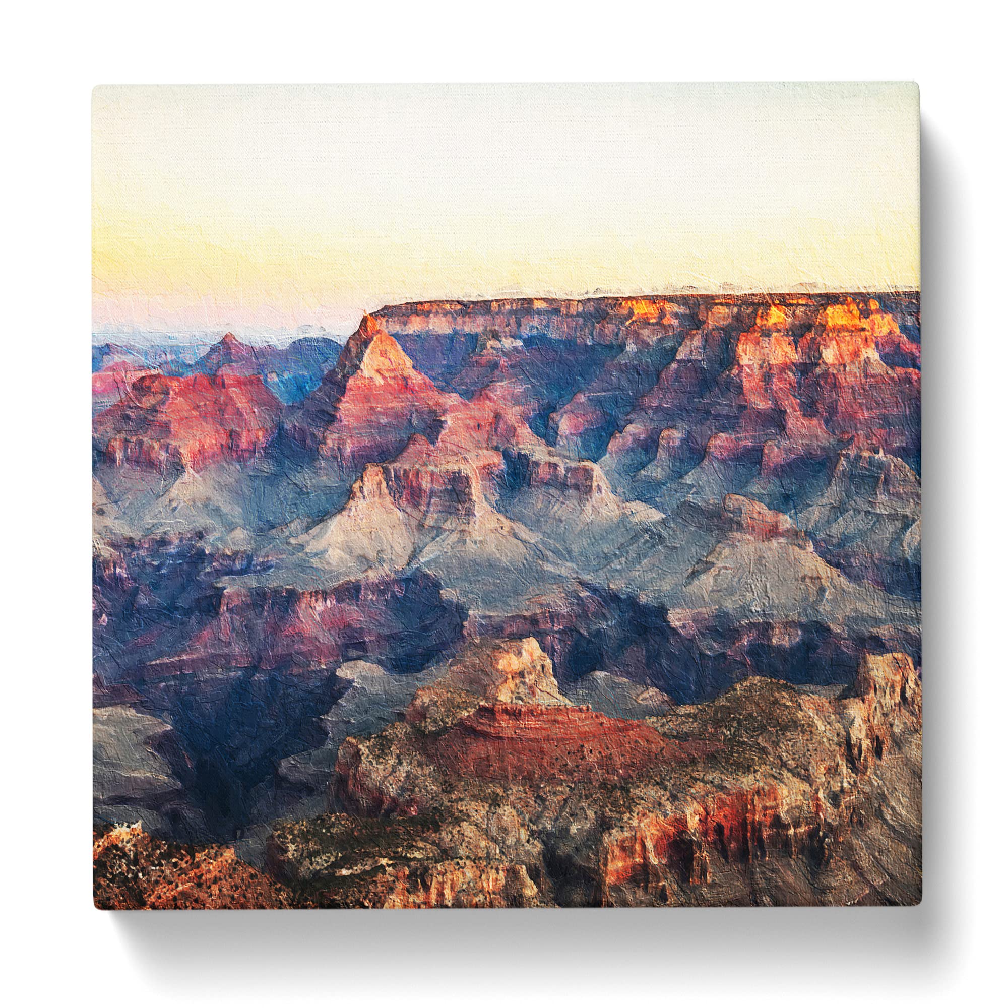 The Grand Canyon Arizona by Canvas Print, Mixed, 35L x 35W cm - Image 3