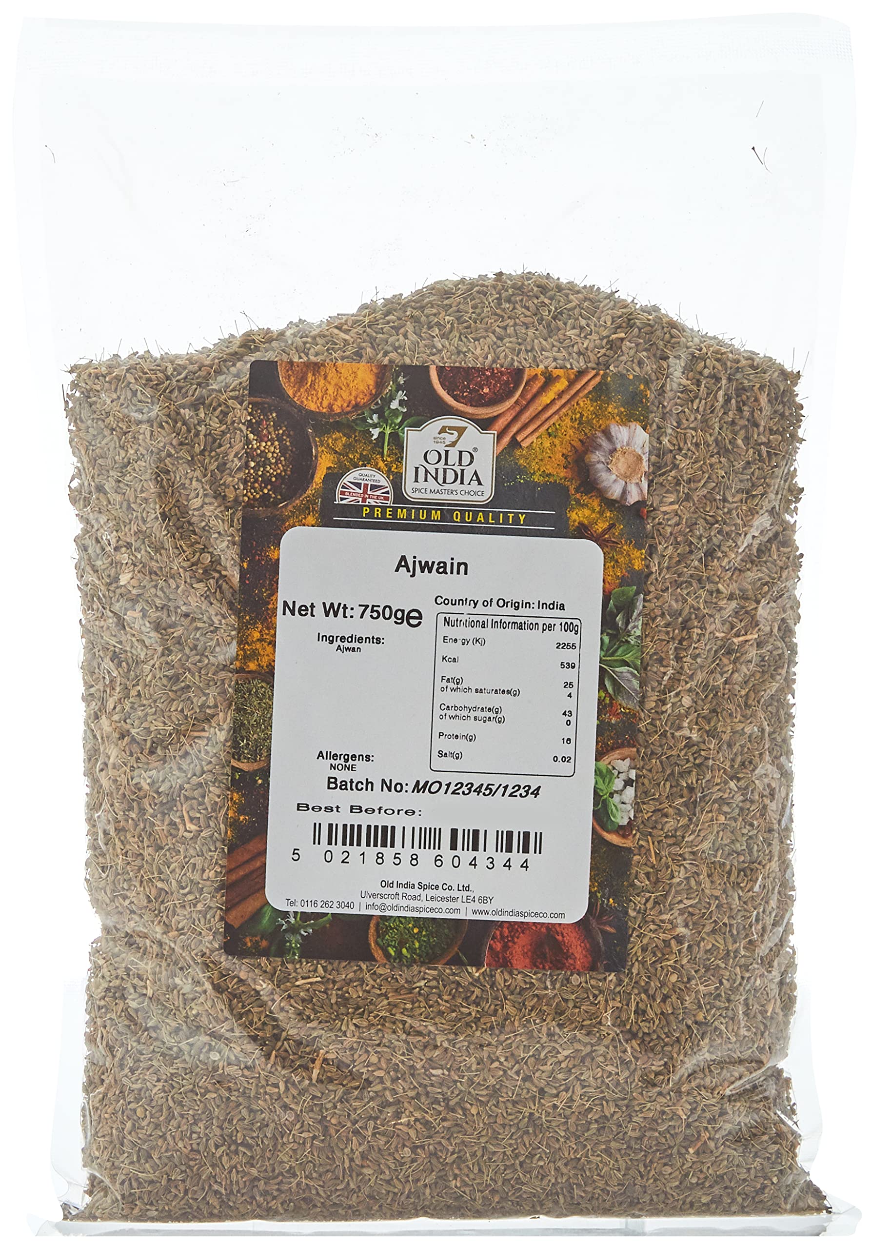 Old India Ajwain 750g