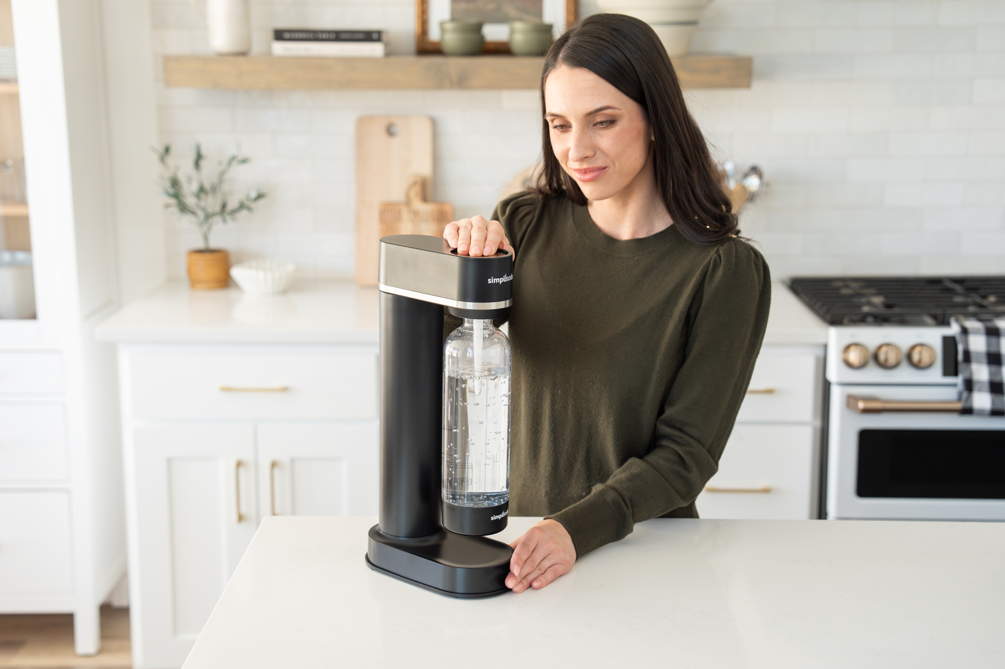 Amazon.com: Simpli Soda BLÜ Sparkling Water Maker, Premium Soda