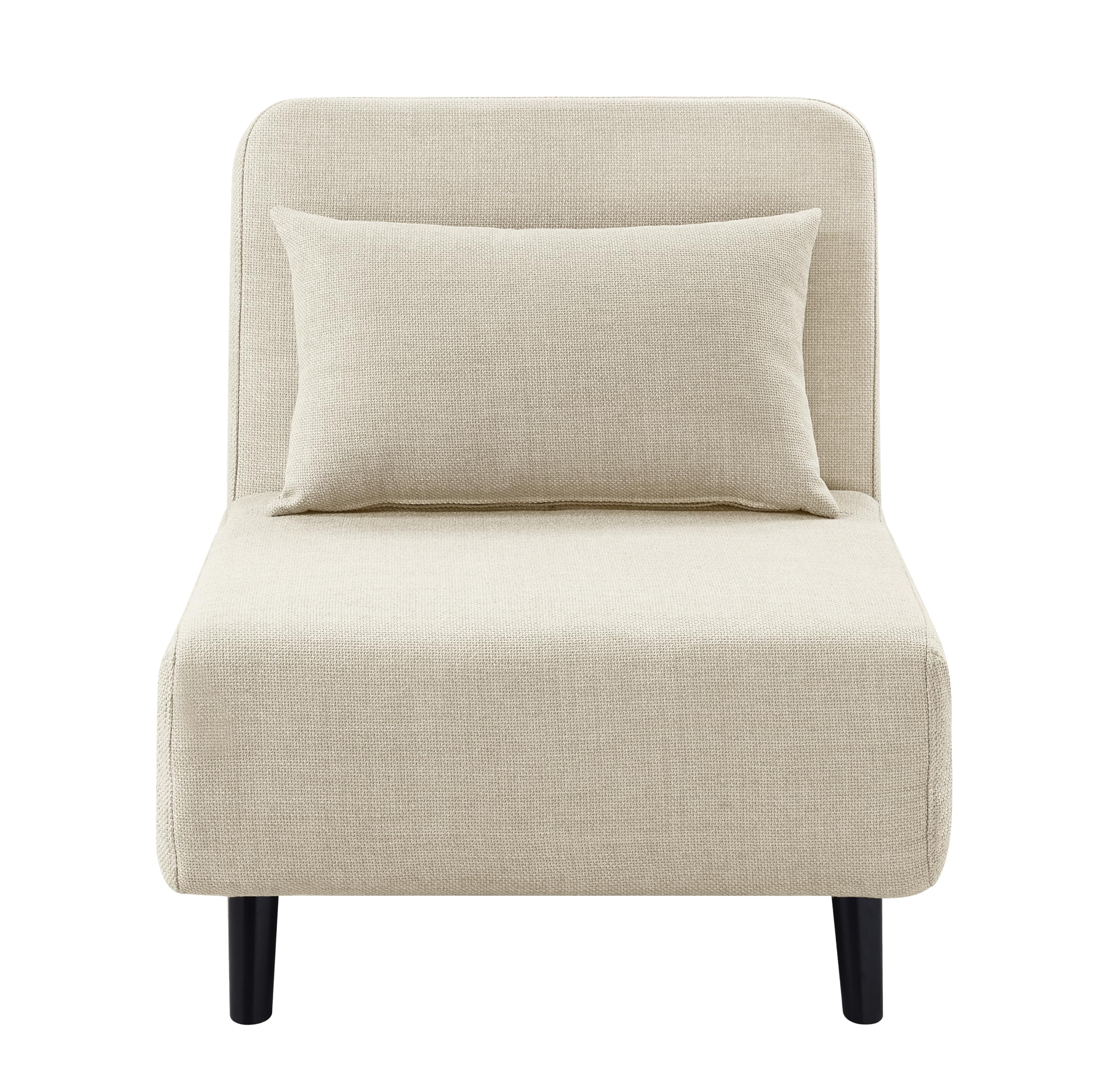 Atlantic Home Collection Sessel Robby inkl. Schlaffunktion (Liegefläche ca. 190 x 75 cm), Creme