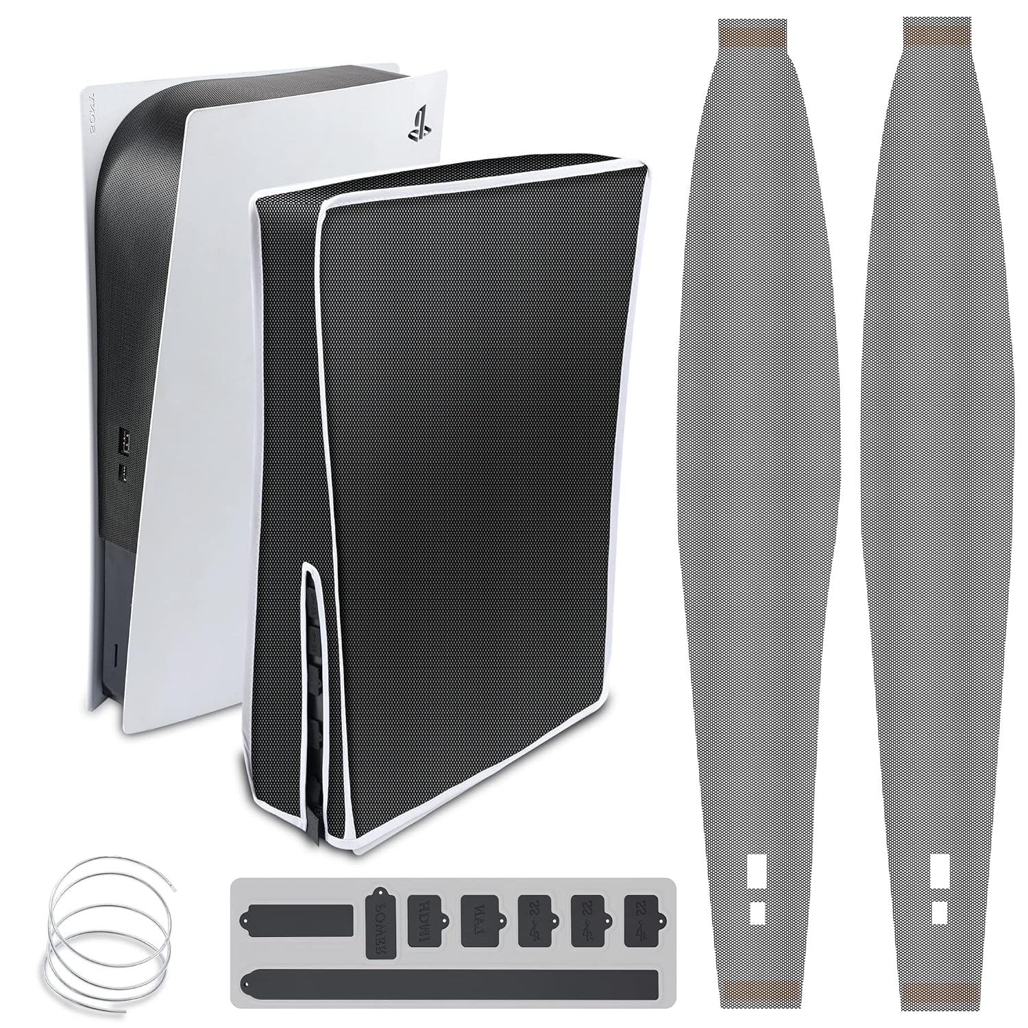 STORAGBT Dust Cover for PS5 DustProof Bundle for PS5