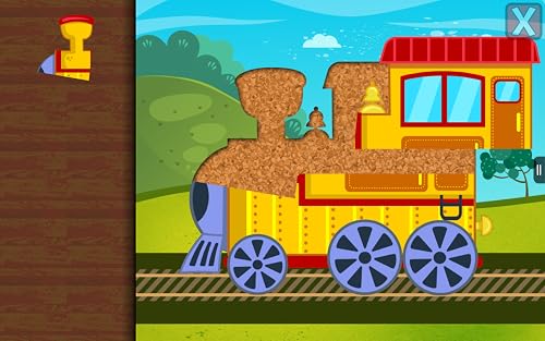 Trains, avions et véhicules marins puzzles pour enfants - l'édition scolaire – vue 8