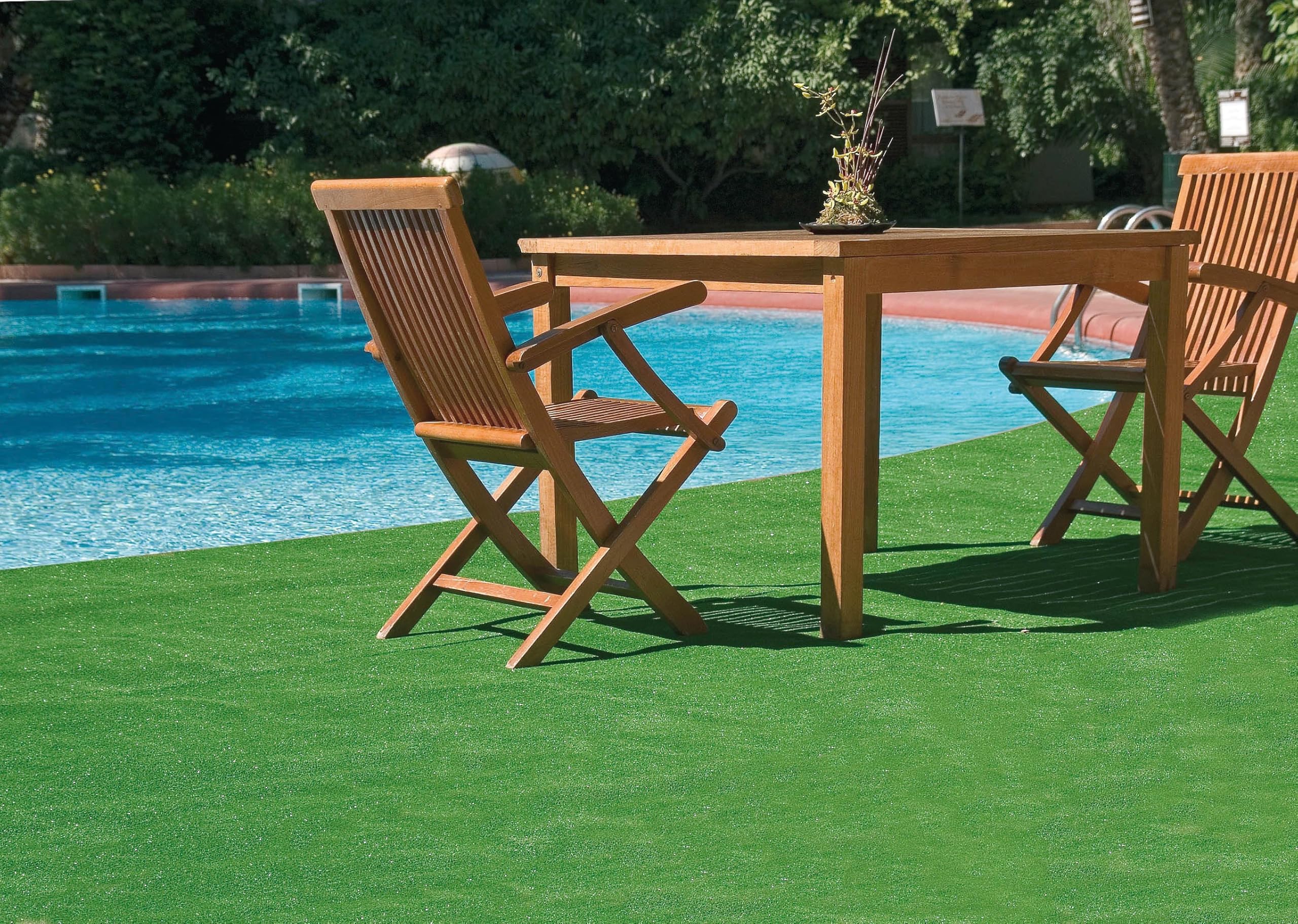 Erba sintetica decorativa 7 mm per esterni balconi terrazzi e dehors effetto naturale varie misure – FENCESHOP - 2x25 m