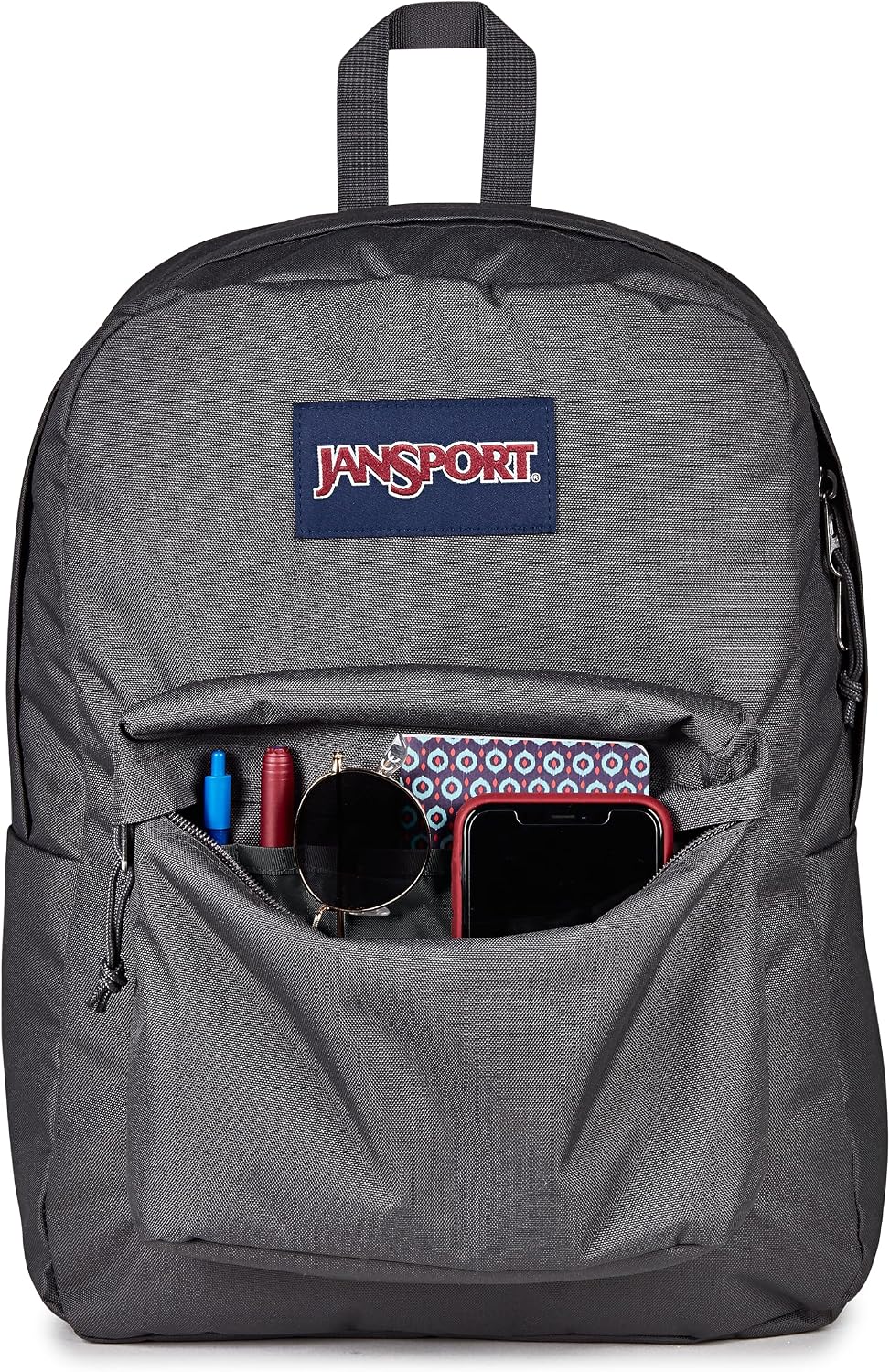 JanSport 26L Superbreak One – Durable Backpack, Smokey Grit image 3