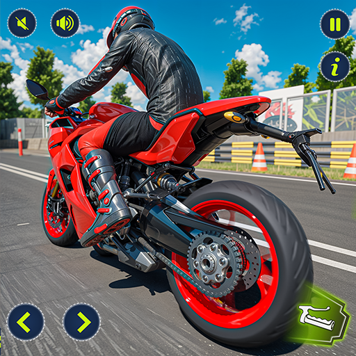 Motorrad-Turbo-Rennlegenden, Moto-Mountainbike-Spiele