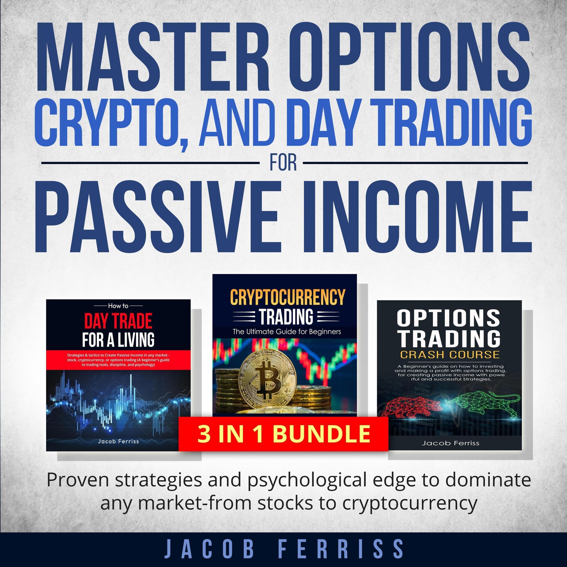 Cover art for Master Options, Crypto, and Day Trading for Passive Income