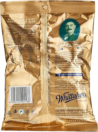 Wittakers Creamy Milk Chocolate, 6.3 oz 180 g