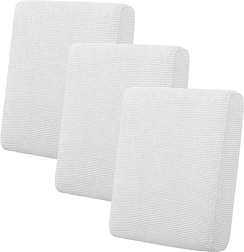 Miniatura 23 de Easy-Going - Funda de cojín elástica para sofá, funda de cojín protectora para asiento de sofá, suave, flexible con parte inferior elástica (cojín