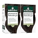 Herbatint Permanent Hair Dye - 3N Dark Chestnut - For Up To 100% Gray Coverage of Resistant Gray Hair - Ammonia-Free, Alcohol-Free & Vegan - Salon Influenced Hair color 5.75 fl oz (2 Pack)
