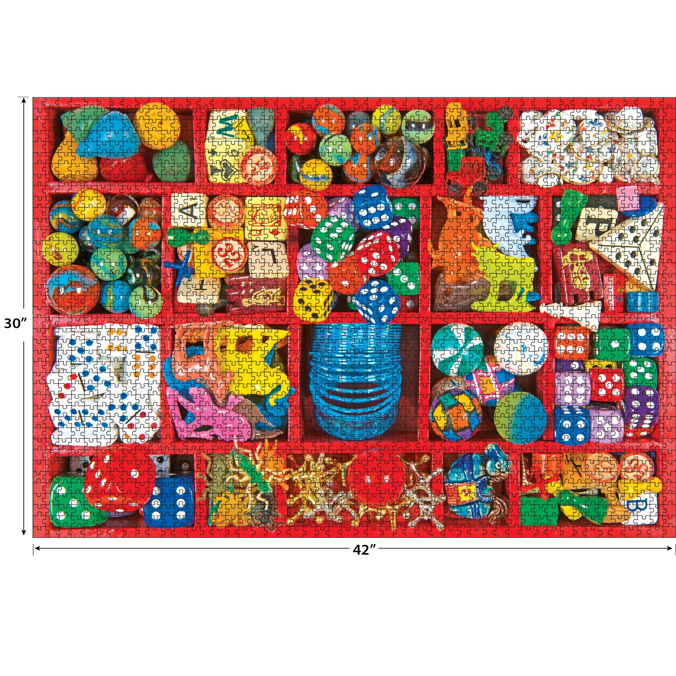 Amazon.com: RoseArt - Kodak Premium - Vintage Toy Box - 3000 Piece