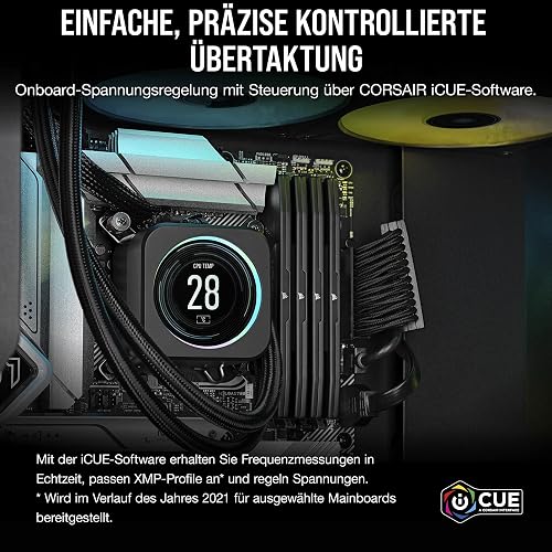 CORSAIR Vengeance DDR5 32Go (2 x 16Go) Jusqu'à 6000MHz Intel RAM - 4