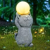 Vista 10 de ILLUMINEW Luces de Estatuas de Elefante de Decoración Solar para Jardín Exterior, Elefante de la Suerte Regalos Únicos de Cumpleaños de Mamá