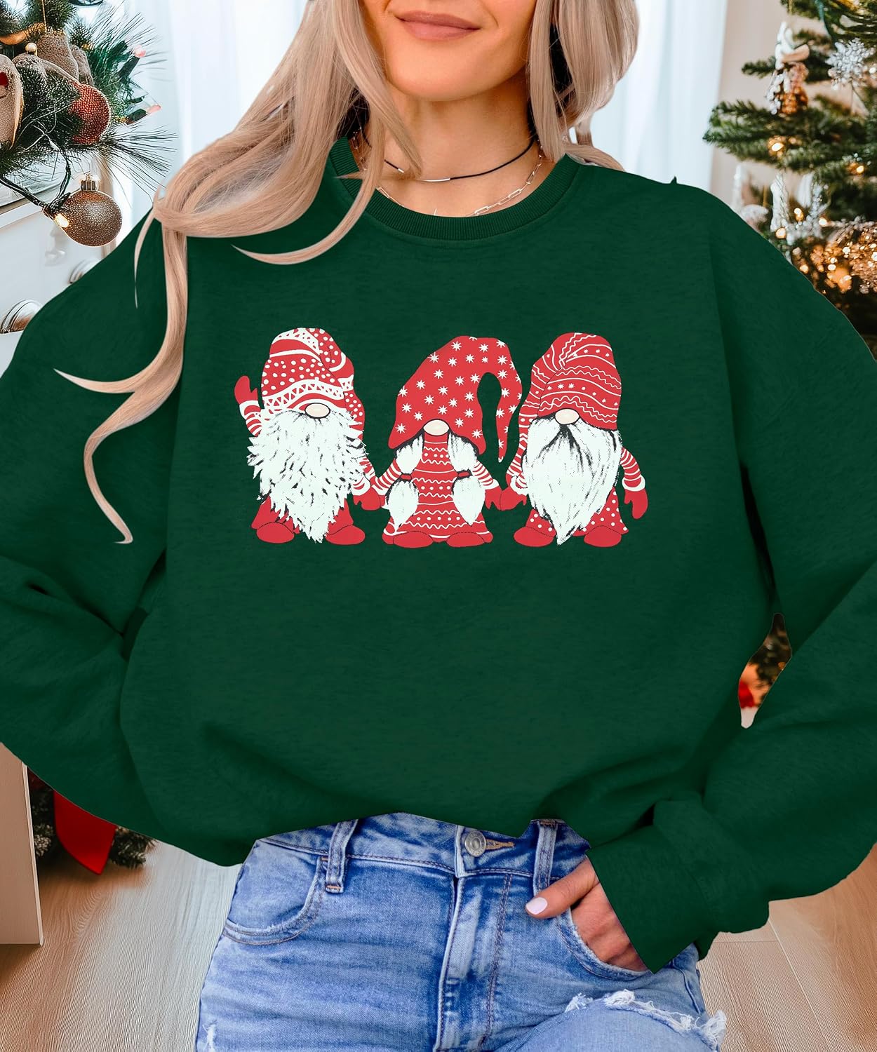 Christmas Sweatshirt Men Vintage Santa Claus Merry Christmas Old Fashioned Sweatshirt Ugly Christmas Sweater Men