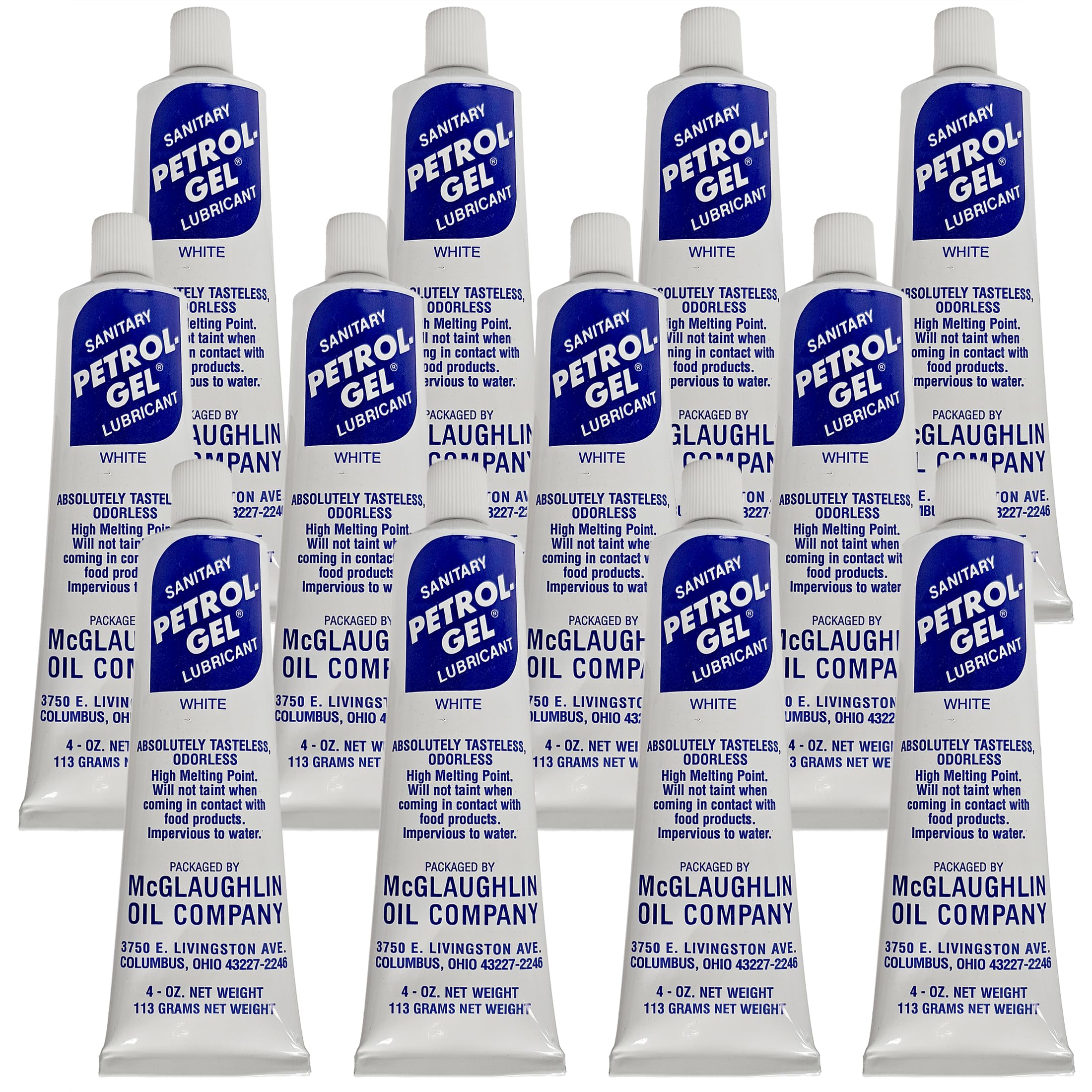 Food Grade Lubricant, 4 oz Bottle, 12 Pack