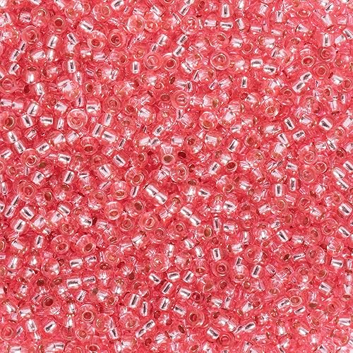 Miniatura 8 de John Bead Cuentas de cristal checo 10/0 cuentas de acero de pavo real para manualidades de joyería, vial de 0.85 oz