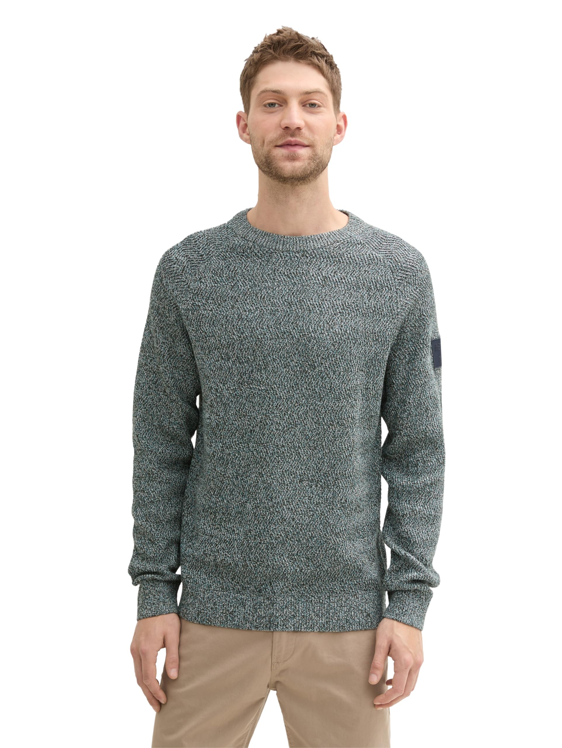 TOM TAILOR Sweter pullover Mężczyźni 1043273