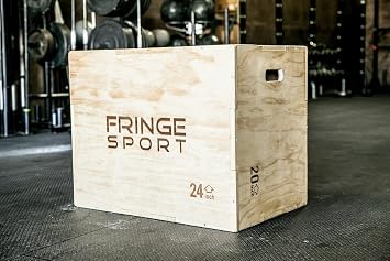 OneFitWonder Multi-Sided Plyometric Box Large or Small for Endurance Training, Jump Box