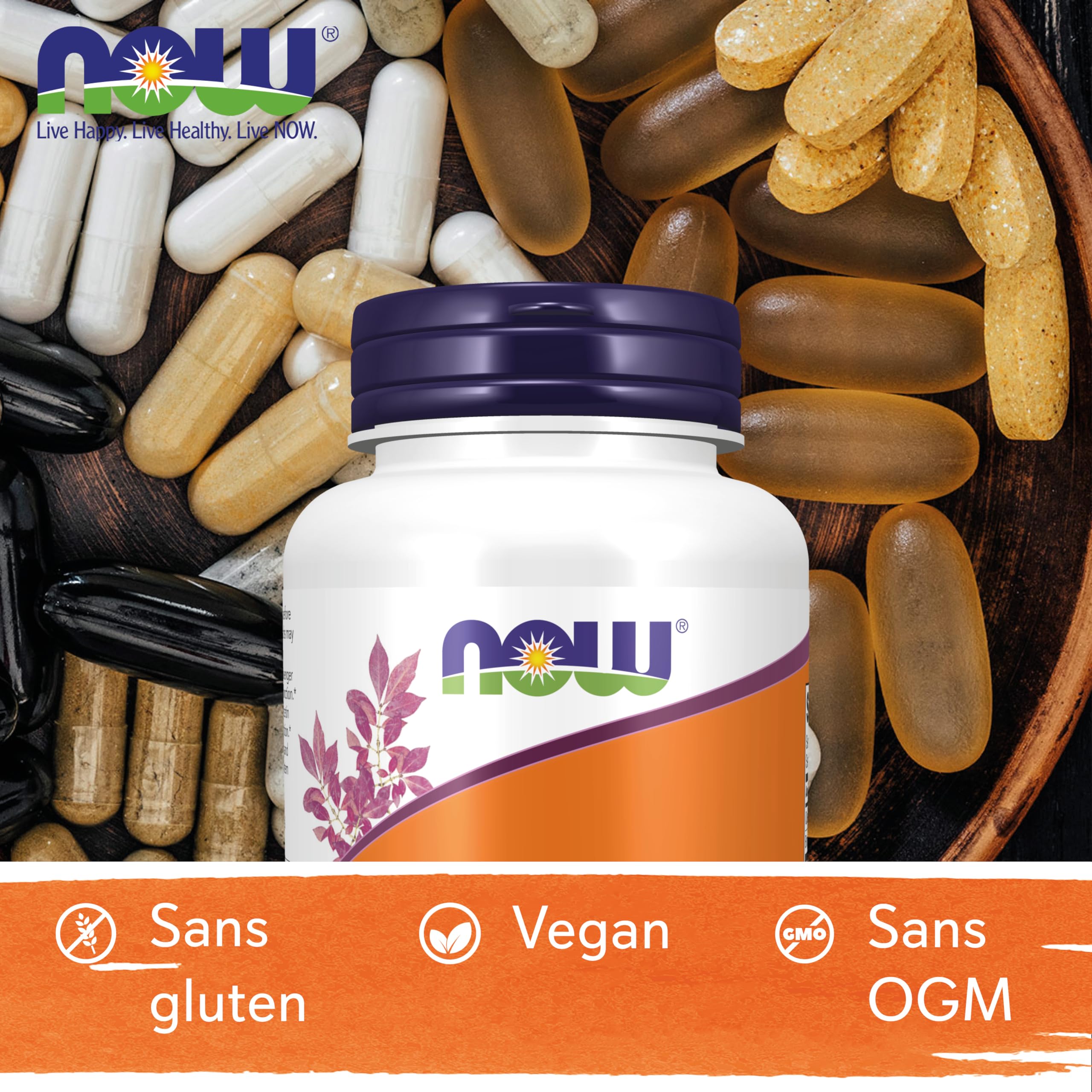 Now Foods, Quercétine avec Bromélaïne, 120 Capsules végétaliennes, Testé en Laboratoire, Bioflavonoïde, Sans Gluten, Sans Soja, Végétarien