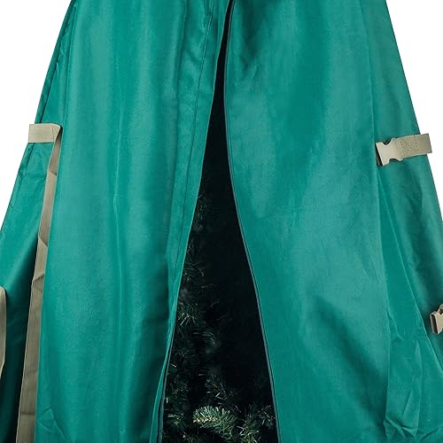 Miniatura 4 de Tiny Tim Totes 83-DT5583 Bolsa de almacenamiento de lona vertical para árbol de Navidad  9 pies  Verde, 9 pies y Tim Totes Bolsa de almacenamiento