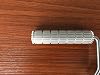 34 x 3 SLOTTED PADDLE ROLLER fiberglass laminating roller bubble roller for resin Laminating Roller project kit for composite