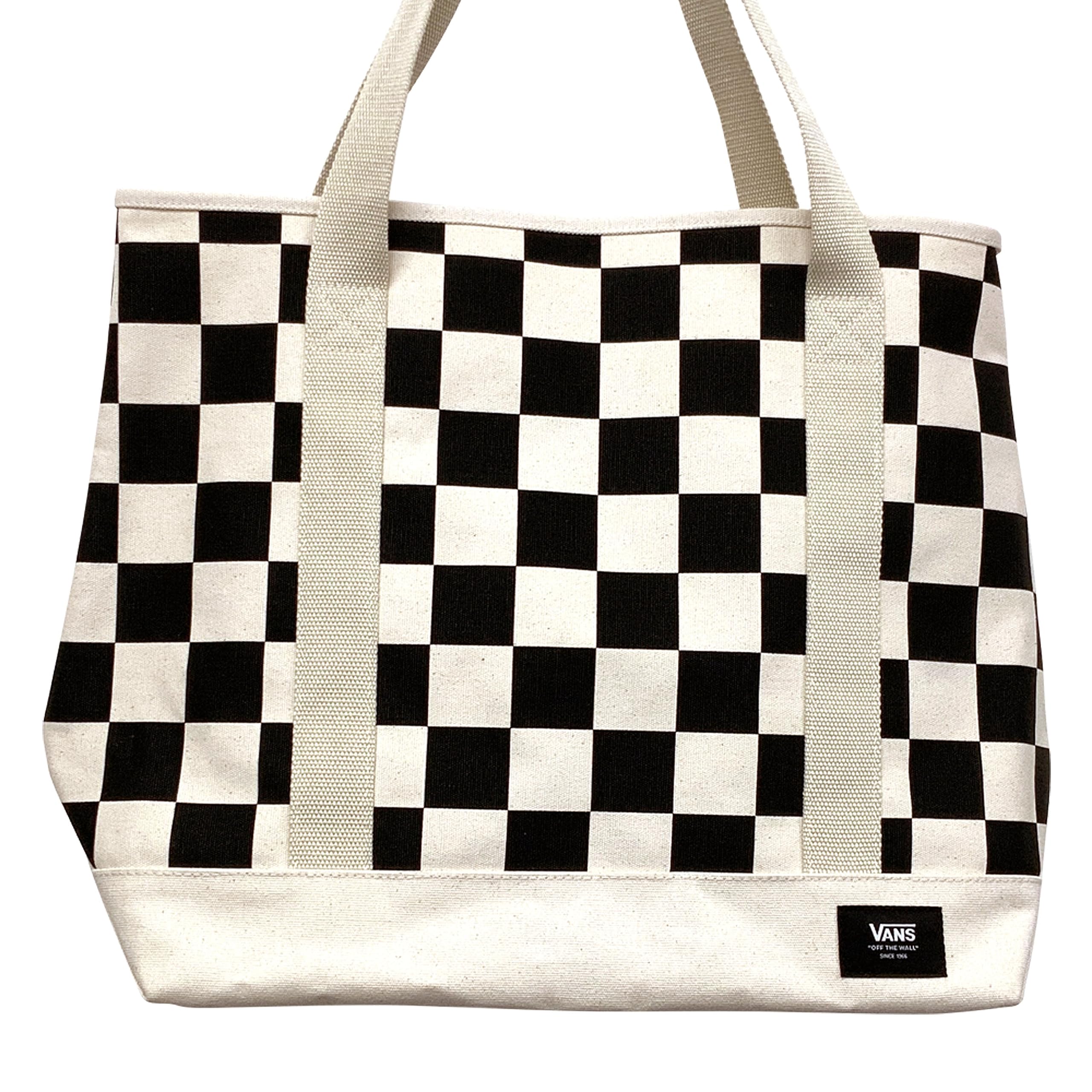 Amazon.co.jp: VANS バンズ PARGS TOTE チェッカー キャンバストート 