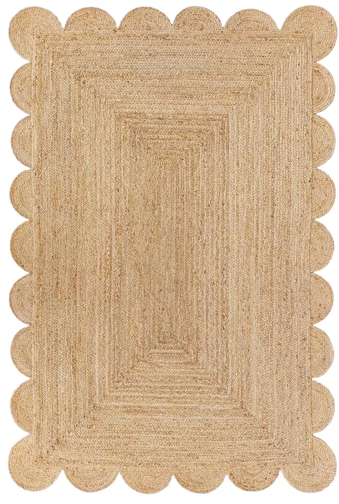 Tapis en jute tressé main 3x4.5m : l'excellence du naturel réversible pour grand salon