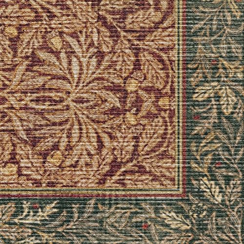Vista 11 de RUGGABLE x Morris & Co Tapete prémium de pasillo lavable, para pasillo, cocina, entrada, sala de estar, dormitorio u oficina, con base Madreselva