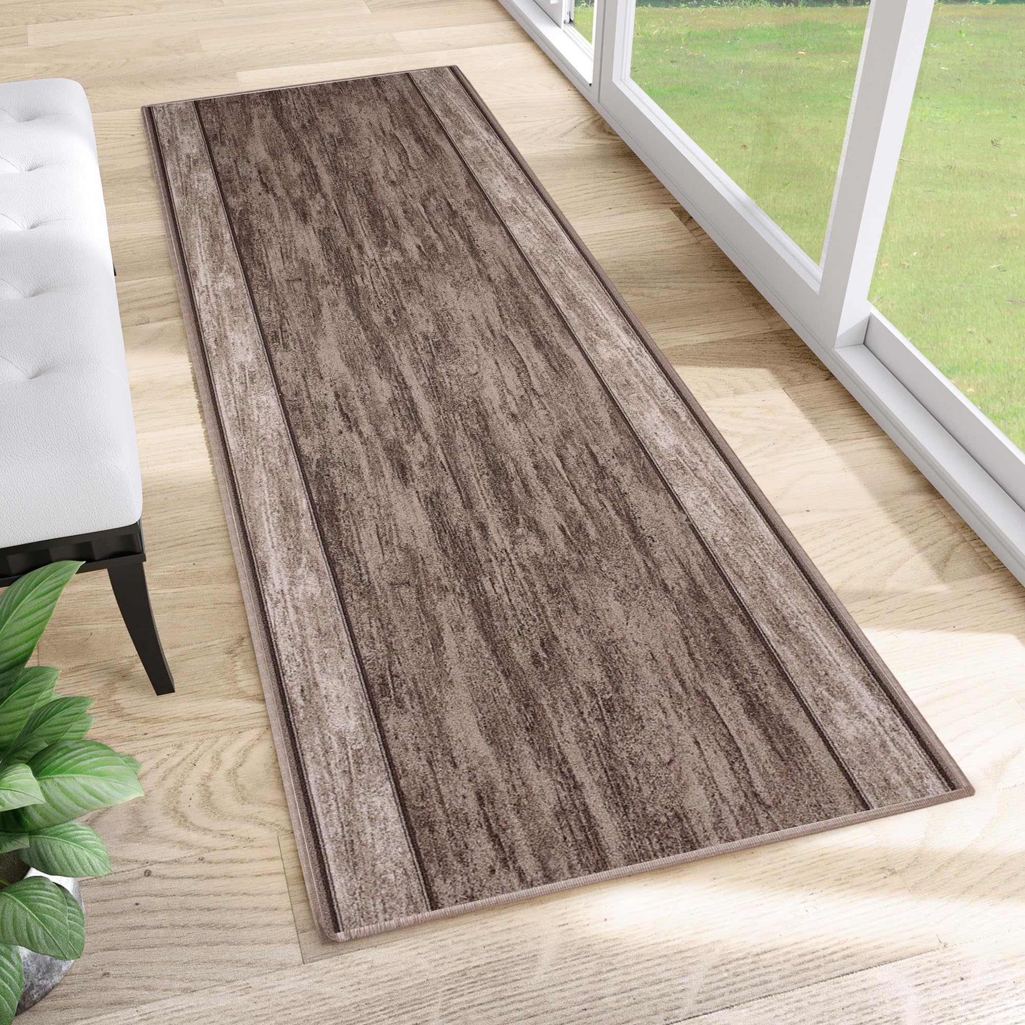 Tapis de passage de 67x200 cm idéal pour habiller une entrée ou cuisine