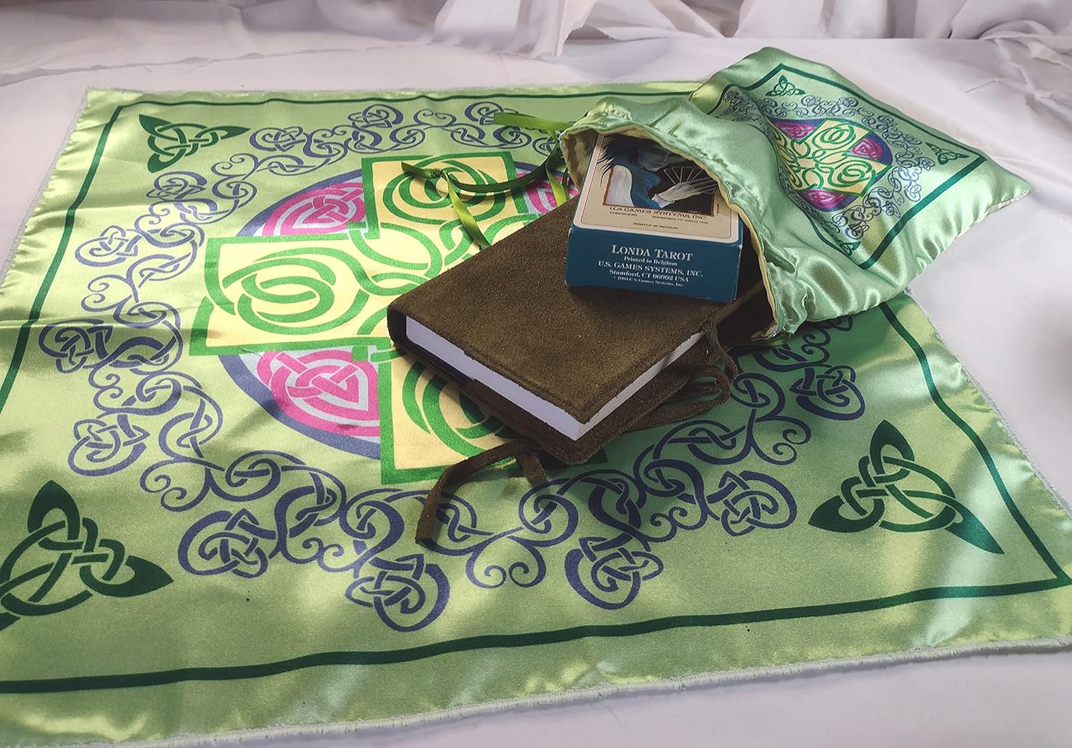 Altar Cloth or Tarot Mat - Celtic Cross, Re-imaged