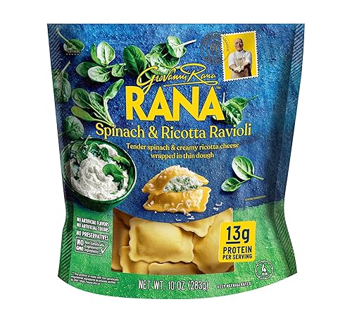 Rana Meal Giovanni - Ravioles de ricotta de espinacas, 10 onzas
