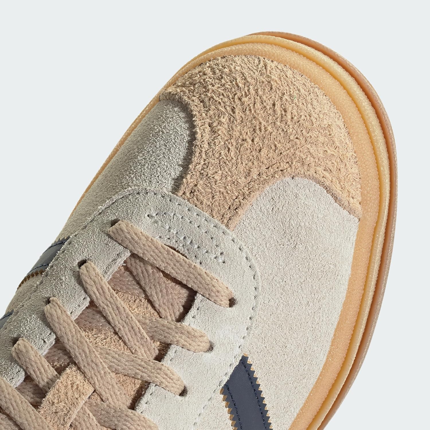 adidas Gazelle Bold WMNS Shoes, Cream White/Night Indigo, Size 6.5