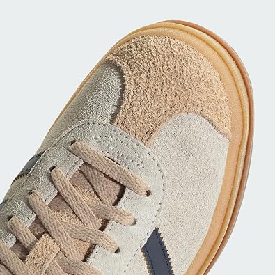 adidas Gazelle Bold WMNS Shoes, Cream White/Night Indigo, Size 7.5